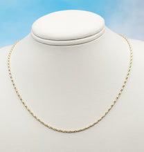 Load image into Gallery viewer, 20" Medium Weight Gold Razza Chain - 14K