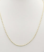 Load image into Gallery viewer, 22” Medium Weight Yellow Gold Razza Chain - 14K