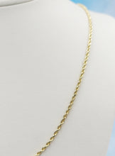 Load image into Gallery viewer, 20” Rope Chain - 14K Yellow Gold