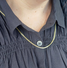 Load image into Gallery viewer, 22” Curb Link Chain Link Chain - 14K Yellow Gold