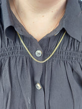 Load image into Gallery viewer, 22” Curb Link Chain Link Chain - 14K Yellow Gold