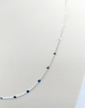 Load image into Gallery viewer, 20&quot; Birthstone Charm Necklace - Flat Palline