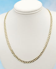 Load image into Gallery viewer, 24” Curb Cuban Chain - 14K Yellow Gold