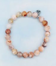 Load image into Gallery viewer, &quot;Joy&quot; Sakura Agate Stacker - TJazelle