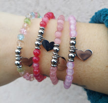 Load image into Gallery viewer, Heart Charm Bracelet -  TJazelle HELP Collection