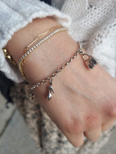 Load image into Gallery viewer, Purse &amp; High Heel Bracelet - Sterling Silver