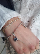 Load image into Gallery viewer, Purse &amp; High Heel Bracelet - Sterling Silver
