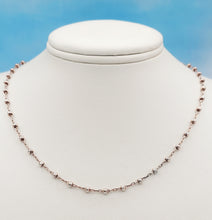 Load image into Gallery viewer, Rose &amp; Silver Two Tone Ball Chain
