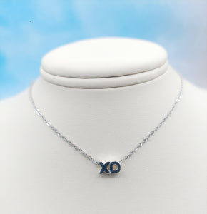 XO Necklace - Sterling Silver