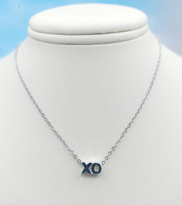 XO Necklace - Sterling Silver
