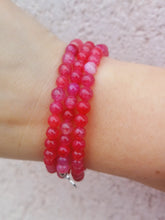 Load image into Gallery viewer, "Love Always" Red Fire Agate Stacker - TJazelle HELP Collection