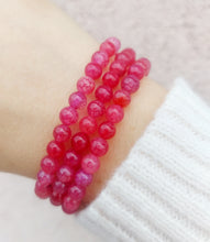 Load image into Gallery viewer, "Love Always" Red Fire Agate Stacker - TJazelle HELP Collection