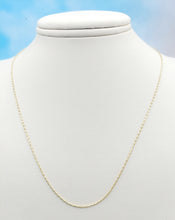 Load image into Gallery viewer, 18&quot; Thin Yellow Gold Razza Chain - 14K