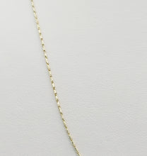Load image into Gallery viewer, 20” Thin Yellow Gold Razza Chain - 14K