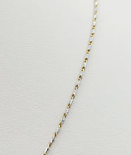 Load image into Gallery viewer, 16" Medium Two Tone Razza Chain - 14K