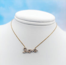 Load image into Gallery viewer, Script Love Necklace - Gold Plated