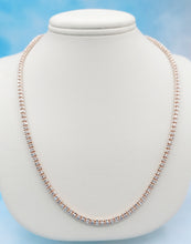 Load image into Gallery viewer, Fancy Ice Chain - 3.14mm 14K Rose Gold