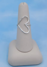 Load image into Gallery viewer, Sideways Open Heart Ring