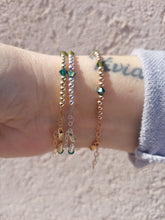 Load image into Gallery viewer, Shamrock &amp; Green Swarovski Bracelet - Our Whole Heart Exclusive