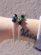 Load image into Gallery viewer, &quot;Jumbo Swarovski Black Crystal&quot; Beaded Bracelet- Our Whole Heart