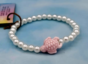 Pearl Limited Edition Sea Turtle Bracelet - Florida Sea Turtle Co