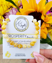 Load image into Gallery viewer, &quot;Prosperity&quot; Yellow Shell Stacker Bracelet - TJazelle