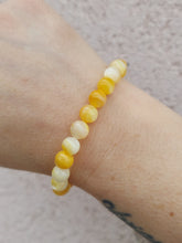 Load image into Gallery viewer, &quot;Prosperity&quot; Yellow Shell Stacker Bracelet - TJazelle