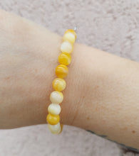 Load image into Gallery viewer, &quot;Prosperity&quot; Yellow Shell Stacker Bracelet - TJazelle