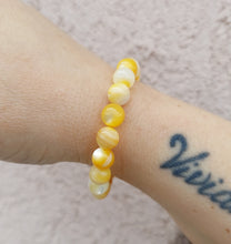 Load image into Gallery viewer, &quot;Prosperity&quot; Yellow Shell Stacker Bracelet - TJazelle