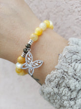 Load image into Gallery viewer, "Butterfly CZ" Silver Charm Bracelet - TJazelle