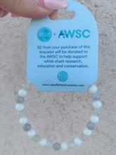 Load image into Gallery viewer, AWSC Grey Stripe Agate Charity Stacker - TJazelle