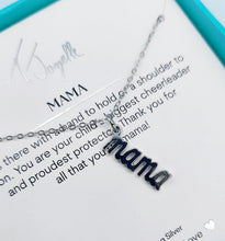 Load image into Gallery viewer, MAMA Silver TJazelle Necklace