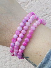 Load image into Gallery viewer, Hot Pink Jade Stacker - Limited Edition- TJazelle HELP Collection