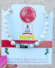 Load image into Gallery viewer, St. Jude Flower Bar Bracelet - TJazelle Help Collection