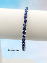 Load image into Gallery viewer, Silver with Rhinestone Flexible &amp; Stackable Bangle Bracelet
