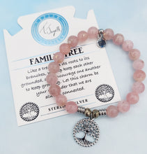 Load image into Gallery viewer, "Family Tree" Silver Charm Bracelet - TJazelle