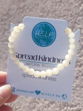 Load image into Gallery viewer, Spread Kindness Natural Selenite Stacker - TJazelle HELP Collection