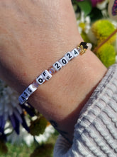 Load image into Gallery viewer, “Class of 2024” Graduation - Little Words Project Bracelet