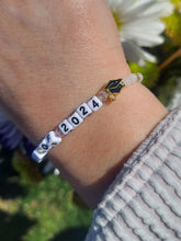 Load image into Gallery viewer, “Class of 2024” Graduation - Little Words Project Bracelet