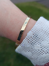Load image into Gallery viewer, "I Love Soccer" Bangle Bracelet