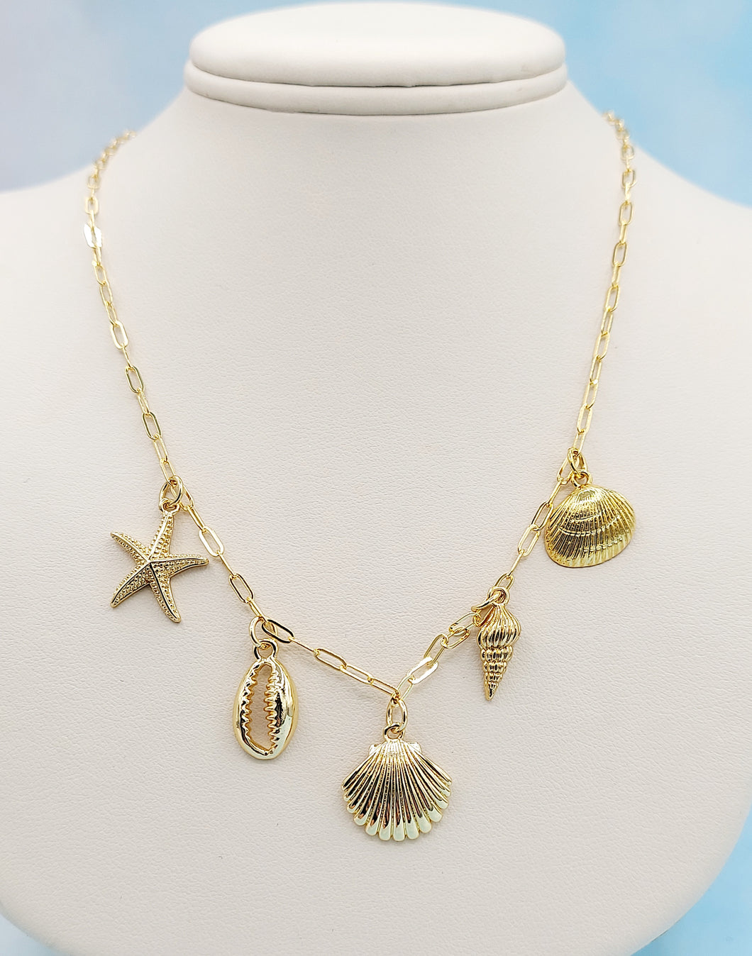 Ariel Necklace - Gold Plated