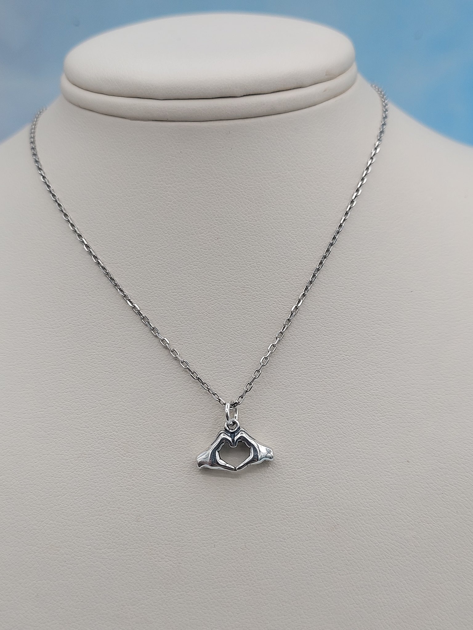 Heart Hands Pendant 16