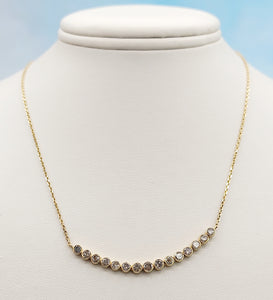Diamond Layering Necklace - 14K Yellow Gold