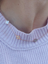 Load image into Gallery viewer, Mother of Pearl Clovers Necklace - Our Whole Heart