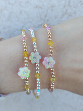 Load image into Gallery viewer, &quot;Opal Flower &amp; Crystals&quot; Beaded Bracelet - Our Whole Heart