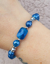 Load image into Gallery viewer, Blue Agate &amp; Terrahertz Beaded Bracelet - Marie's Exclusive TJazelle