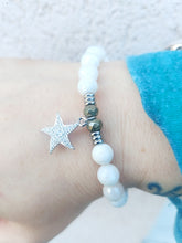 Load image into Gallery viewer, CZ Starfish Silver Charm Bracelet - TJazelle