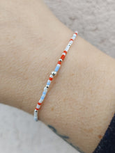 Load image into Gallery viewer, Sailor Stripe Seed Bead Bracelet