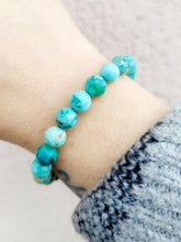 Load image into Gallery viewer, &quot;Strength&quot; Peruvian Turquoise Stacker - TJazelle