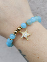 Load image into Gallery viewer, Starfish Gold Plated Charm Bracelet - TJazelle